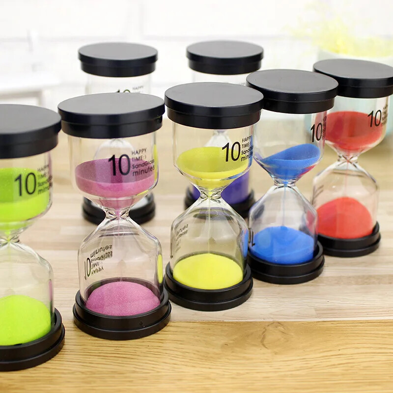 1/3/5/10/15/20 Minute de clepsidra Ceas de nisip Cronometru de clepsidra Ceas de ceas Cadou pentru copii Cadou pentru copii Cronometru de nisip Oră de decorare a casei