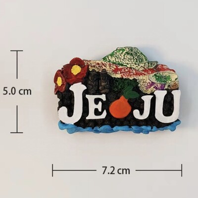 Asia Coreea Magneți Frigider 3D Suveniruri Turistice Autocolant Frigider Colecție Cadou de artizanat