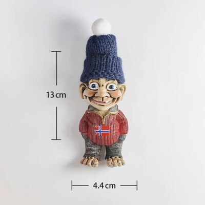 Europa Norvegia Magneți pentru frigider 3D Suveniruri turistice Magneți pentru frigider Colecție de autocolante Articole de decorare artizanală