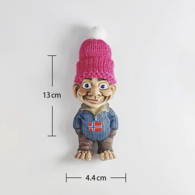 Europa Norvegia Magneți pentru frigider 3D Suveniruri turistice Magneți pentru frigider Colecție de autocolante Articole de decorare artizanală