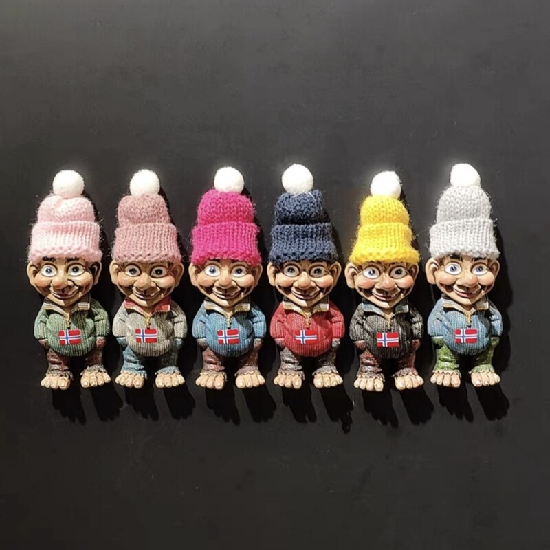 Europa Norvegia Magneți pentru frigider 3D Suveniruri turistice Magneți pentru frigider Colecție de autocolante Articole de decorare artizanală