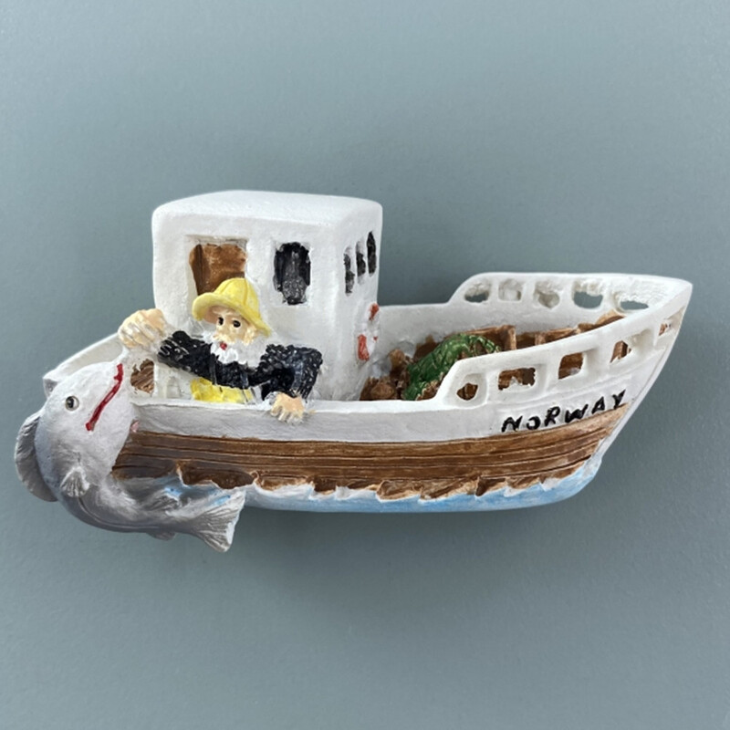 Europa Norvegia Magneți pentru frigider 3D Suveniruri turistice Magneți pentru frigider Colecție de autocolante Articole de decorare artizanală