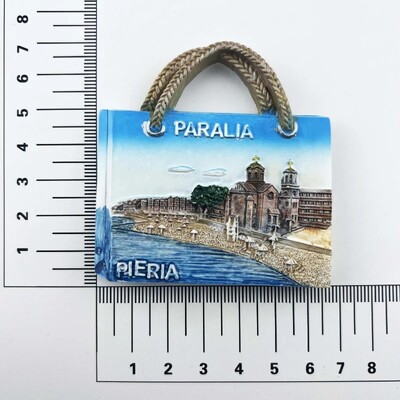 Grecia Chalkidiki Autocolante pentru frigider Hios Paralia Khalkidhiki Tinos Suveniruri Insula Mykonos Plaja Kleftiko Skopelos Magneti pentru frigider