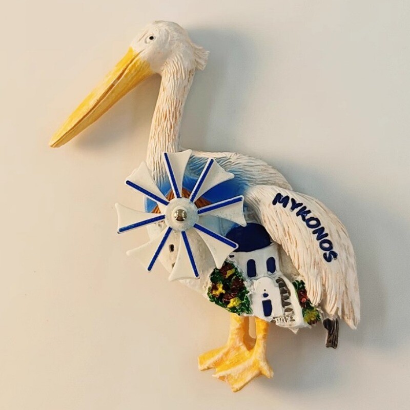 Grecia Chalkidiki Autocolante pentru frigider Hios Paralia Khalkidhiki Tinos Suveniruri Insula Mykonos Plaja Kleftiko Skopelos Magneti pentru frigider