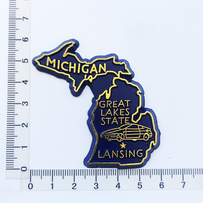 Suveniruri de călătorie în America Magneți pentru frigider Hărți ale tuturor statelor Statelor Unite Autocolante pentru frigider Home Decor Cadouri de Crăciun