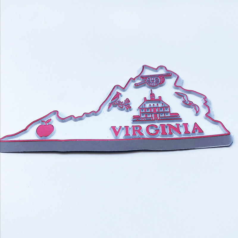 Suveniruri de călătorie în America Magneți pentru frigider Hărți ale tuturor statelor Statelor Unite Autocolante pentru frigider Home Decor Cadouri de Crăciun