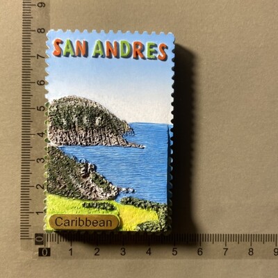 Columbia Magneți pentru frigider San Andres Suveniruri de călătorie Autocolante pentru frigider Cadouri de nuntă Panou pentru mesaje Autocolante magnetice
