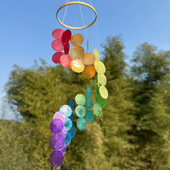 Φυσικό κοχύλι Wind Chimes Creative Dream Catcher Craft Εξωτερική αυλή Καλωσόρισμα Επισκέπτη Διακόσμηση Υπνοδωμάτιο Σαλόνι Κρεμαστό κρεμαστό