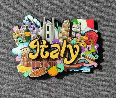 Magnet pentru frigider din lemn Suvenir de călătorie Statele Unite ale Americii Filipine Cuba Țările de Jos Malaezia Mauritius Autocolant magnetic pentru frigider