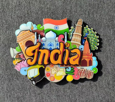 Magnet pentru frigider din lemn Suvenir de călătorie Statele Unite ale Americii Filipine Cuba Țările de Jos Malaezia Mauritius Autocolant magnetic pentru frigider