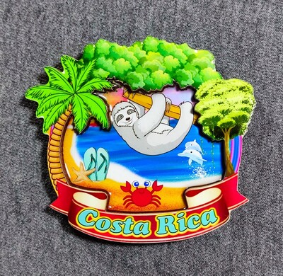 Magnet pentru frigider din lemn Suvenir de călătorie Statele Unite ale Americii Filipine Cuba Țările de Jos Malaezia Mauritius Autocolant magnetic pentru frigider