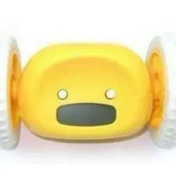 CEAS DEşteptător ceas deşteptător care rulează Ceas deşteptător care rulează roată anvelopă de dormit pisică ascunsă ceas deşteptător leneş