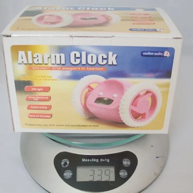 CEAS DEşteptător ceas deşteptător care rulează Ceas deşteptător care rulează roată anvelopă de dormit pisică ascunsă ceas deşteptător leneş