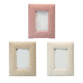 Ornament de afișare pentru cadru foto de birou Simplitate Lemn și pluș Suport foto pentru cadou pentru nuntă Dormitor Bar Raft Birou