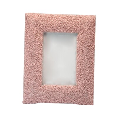 Ornament de afișare pentru cadru foto de birou Simplitate Lemn și pluș Suport foto pentru cadou pentru nuntă Dormitor Bar Raft Birou