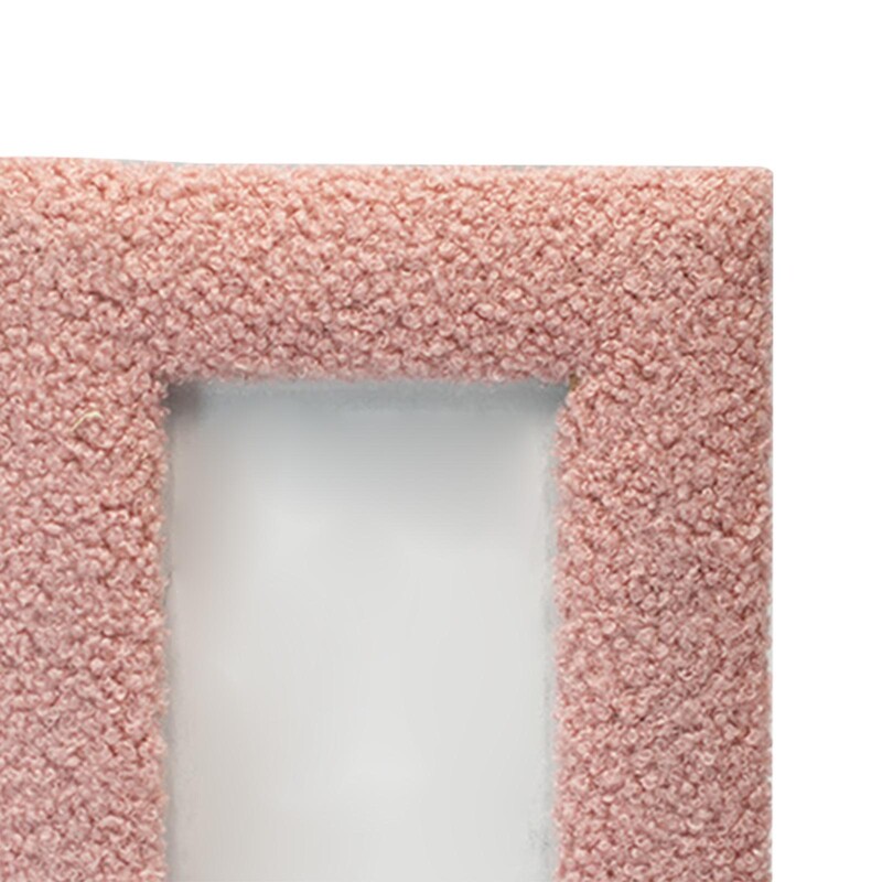 Ornament de afișare pentru cadru foto de birou Simplitate Lemn și pluș Suport foto pentru cadou pentru nuntă Dormitor Bar Raft Birou