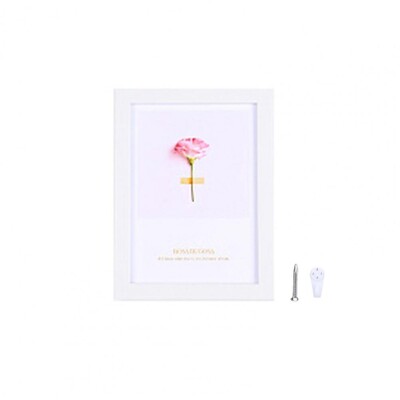 1 комплект 5-инчова рамка за снимки Пачуърк Водоустойчива рамка за снимки Удебелена пяна Висяща на стена рамка за фото дисплей Домакински консумативи