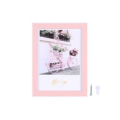 1 комплект 5-инчова рамка за снимки Пачуърк Водоустойчива рамка за снимки Удебелена пяна Висяща на стена рамка за фото дисплей Домакински консумативи