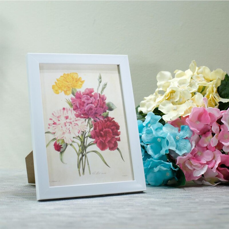 1 комплект 5-инчова рамка за снимки Пачуърк Водоустойчива рамка за снимки Удебелена пяна Висяща на стена рамка за фото дисплей Домакински консумативи