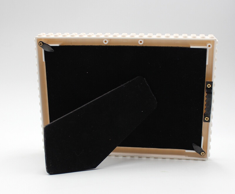 „Pasidaryk pats“ nuotraukų rėmelis 6 colių, 7 colių statybinio blokelio nuotraukų rėmelis kūrybingas nuotraukų rėmelių dovanų nustatymo stalas