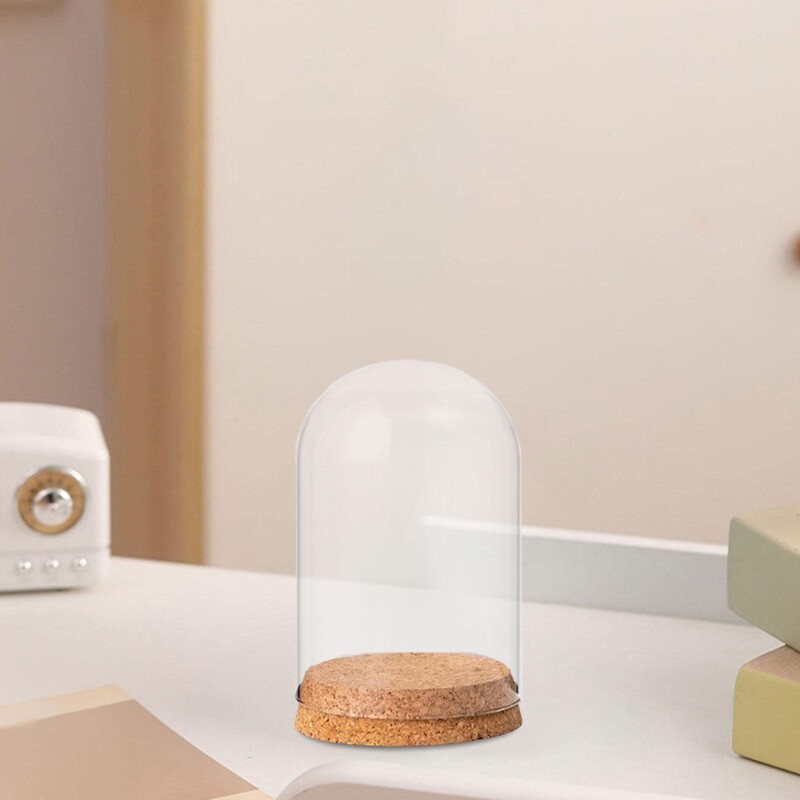 Cupola decorativă din sticlă transparentă din sticlă Cloche Clopot Borcan Display Dome Sticle transparente