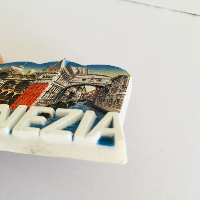 Magneți de frigider 3D personalizați personalizați Venice Suveniruri de călătorie Decor pentru acasă Magneți de frigider Autocolant Italia Veneția Magneți de frigider