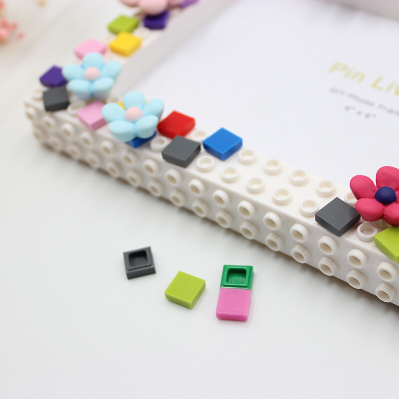 1 vnt „Pasidaryk pats“ vaikų nuotraukų rėmelis, mozaikinis paveikslų rėmelis iš dervos gėlių scenos nustatymo lentelė