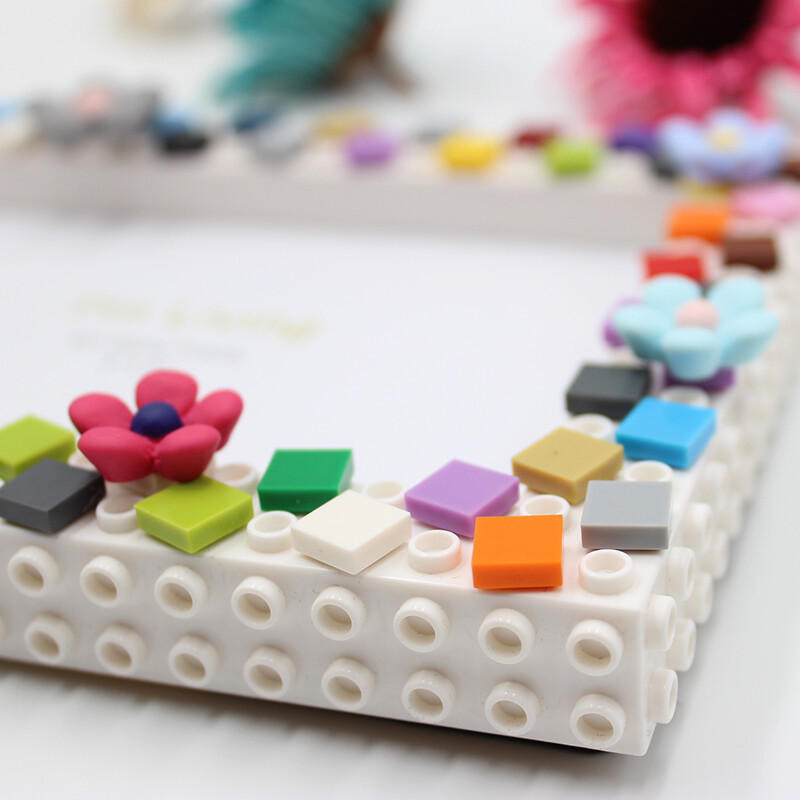 1 vnt „Pasidaryk pats“ vaikų nuotraukų rėmelis, mozaikinis paveikslų rėmelis iš dervos gėlių scenos nustatymo lentelė