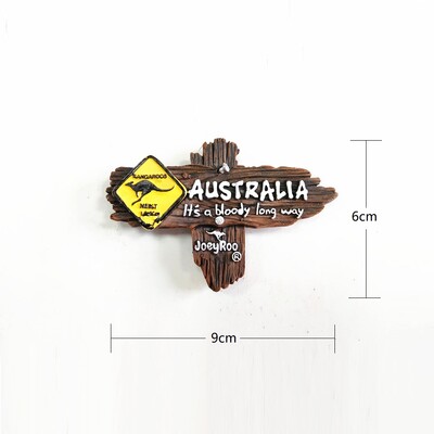 Suvenir turistic Australia Magneți decorativi pentru frigider Brisrane Adelaide Cairns Magnet 3D Suvenir Autocolant magnetic pentru frigider