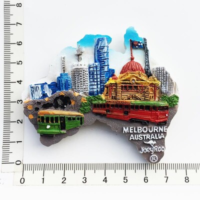 Australia Magneți creativi din rășină pentru frigider Magneți magnetici pentru frigider Cadouri decorative pentru casă Suvenir Sydney Brisbane