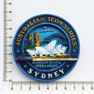 Australia Magneți creativi din rășină pentru frigider Magneți magnetici pentru frigider Cadouri decorative pentru casă Suvenir Sydney Brisbane