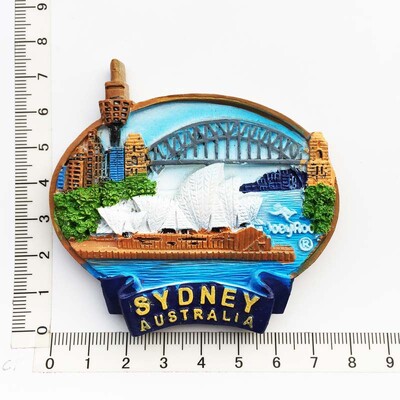 Australia Magneți creativi din rășină pentru frigider Magneți magnetici pentru frigider Cadouri decorative pentru casă Suvenir Sydney Brisbane