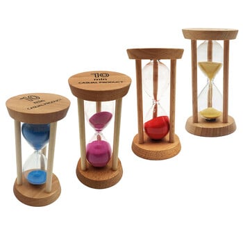 10 Minutes Sand Timer Κλεψύδρα Ξύλινη Sandglass Κλεψύδρα Sand Timer για διδασκαλία στην τάξη Κουζίνα Μαγειρική Ανάγνωση Ti