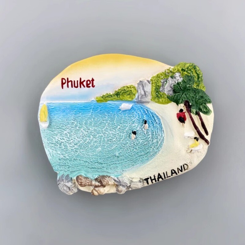 Thailanda Bangkok Magneți pentru frigider Kan-chanaburi Râul Kwai Krabi Suveniruri de călătorie Chiang Mai Phuket Autocolante pentru frigider cadou