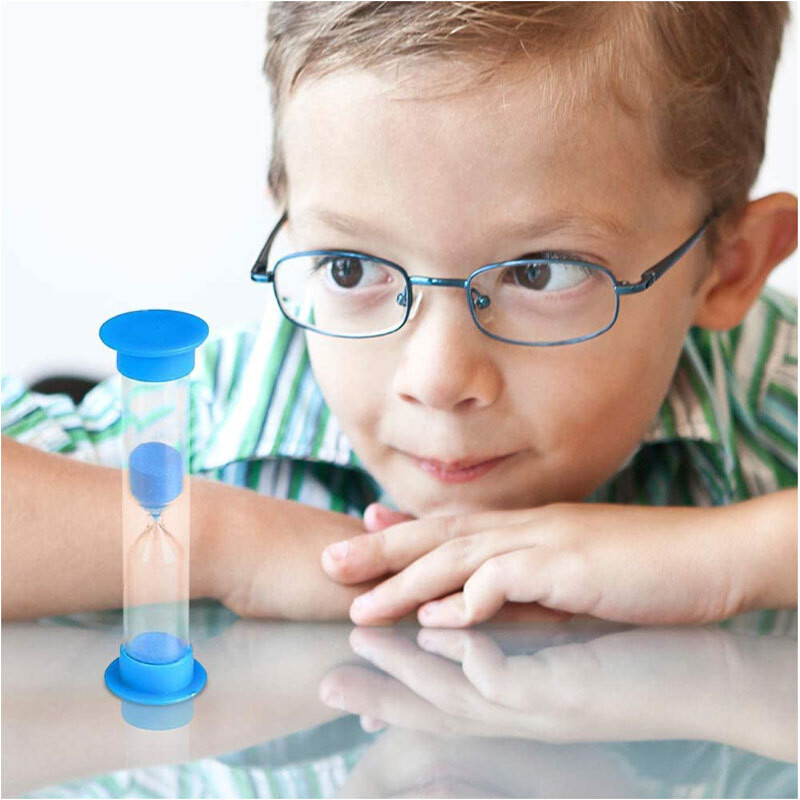 1PC Cronometru cu nisip Cronometru din clepsidra din plastic Mic 30sec/1min/2min/3min/5min/10min Cronometru cu ceas cu nisip Clepsidra colorată