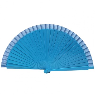 Ventilator unic de artă artizanală în stil chinezesc Ventilator de mână cu tijă din lemn Ventilator de dans clasic