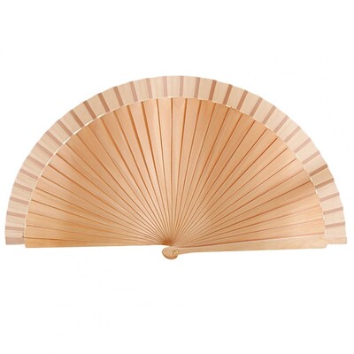 Ventilator unic de artă artizanală în stil chinezesc Ventilator de mână cu tijă din lemn Ventilator de dans clasic