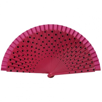 Ventilator pliabil cu model de puncte atractiv Ventilator decorativ de tip chinezesc Ventilator decorativ