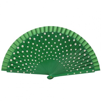 Ventilator pliabil cu model de puncte atractiv Ventilator decorativ de tip chinezesc Ventilator decorativ