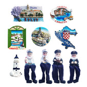 Europa Croația Magnet pentru frigider Suveniruri turistice Autocolante magnetice pentru frigider Colecție de călătorie Cadou