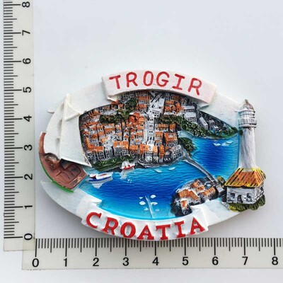 Europa Croația Magnet pentru frigider Suveniruri turistice Autocolante magnetice pentru frigider Colecție de călătorie Cadou