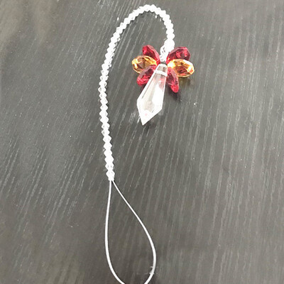 Curcubeu Cristal Înger Suncatcher Chakra Pandantiv Fermec pentru mașină Ușă Perete Fereastră Clopoței de vânt Ornamente agățate Decor pentru cameră