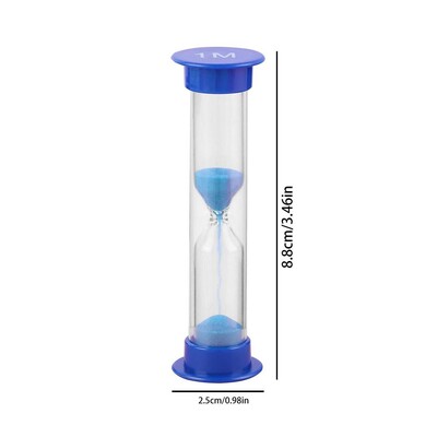 Cronometru clepsidra de 2/3/5/10 minute Mini temporizatoare colorate de ceas de nisip pentru sala de clasă, birou, cameră, decorare a casei, ornament de birou