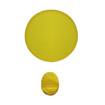 Portabil pliabil pentru exterior rotund nailon cu buzunar jucărie pentru copii ventilatoare pliabile ventilator circular disc zburător