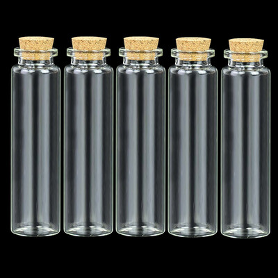 5 tk 5/10/15/20 ml jõulusoovide pudelid väikesed tühjad läbipaistvast klaaspudelid viaalid pühade pulmadeks kodukaunistamise kingituste pudelid