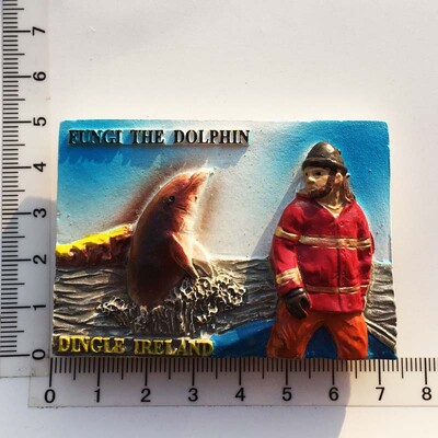 Europa Irlanda Magneți pentru frigider 3D Suveniruri turistice Magneți pentru frigider Colecție de autocolante Articole de decorare artizanală