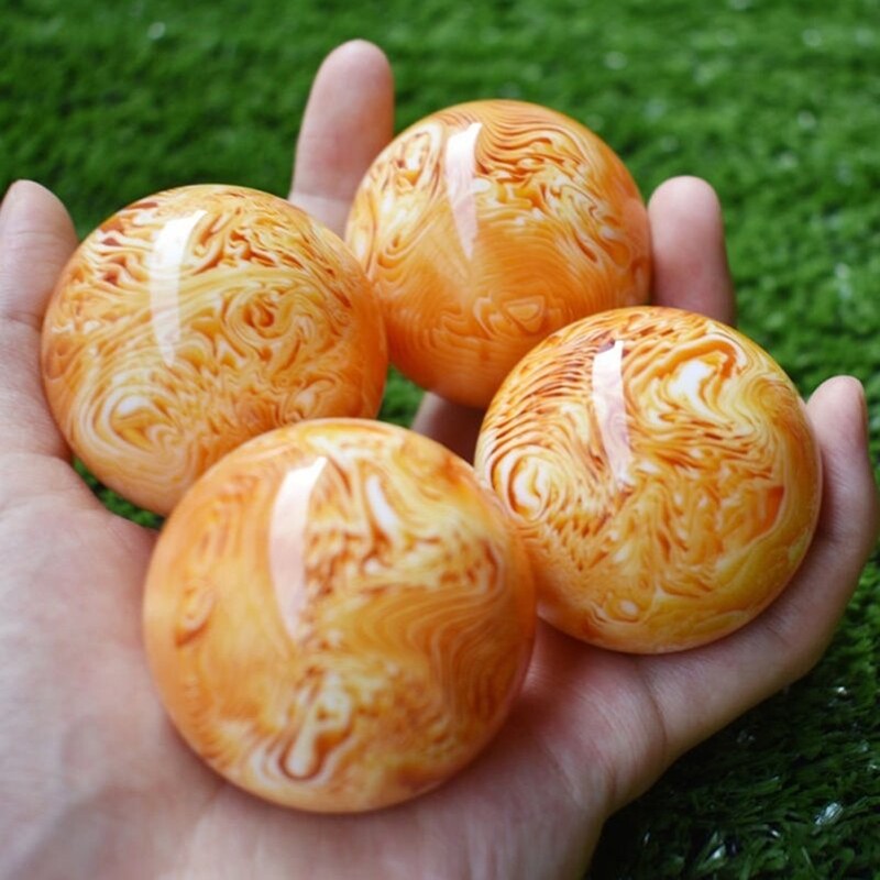 Chihlimbar Ceară de albine Mingi pentru îngrijirea sănătății Mână încheietura mâinii Floare Fitness Handbal Sănătate Exercițiu Terapie de relaxare la stres Crom Masaj pentru mâini