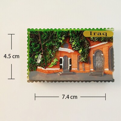 Magneti pentru frigider pentru Irak Orientul Mijlociu Suveniruri de călătorie Decorarea casei Cadouri de nuntă Autocolante magnetice de perete foto