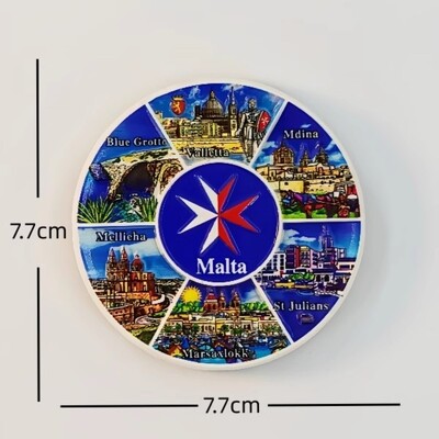 Malta Autocolante Frigider Autobuz Suveniruri Călătorie Mozaic Magneti Frigider Decorat Casa Cadouri Nunta
