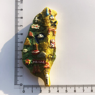 Magneți pentru frigider de călătorie în Taiwan Ali Mountain Kaohsiung Hualien Suveniruri turistice Autocolante pentru frigider Decor pentru casa Cadouri de nuntă